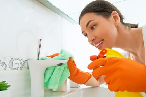 Staff reviewing modern slavery risk in carpet cleaning operations